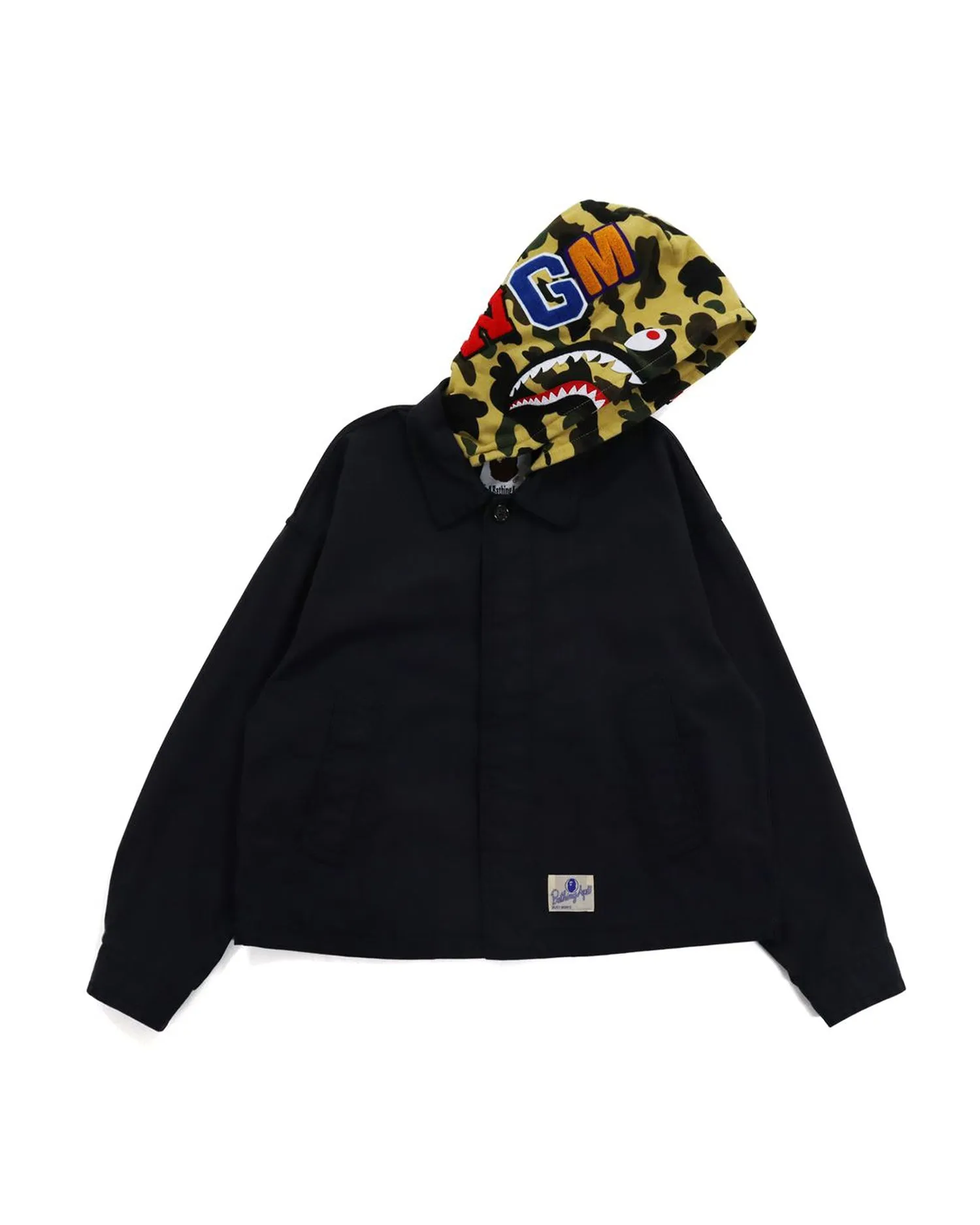 1st Camo Shark Hood Wide Jacket