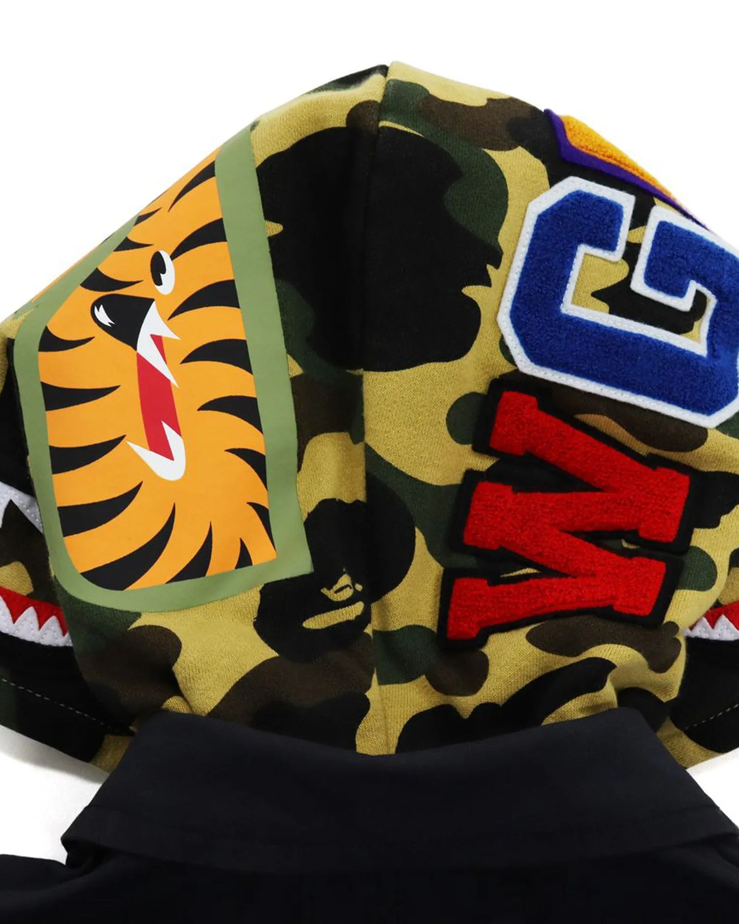 1st Camo Shark Hood Wide Jacket