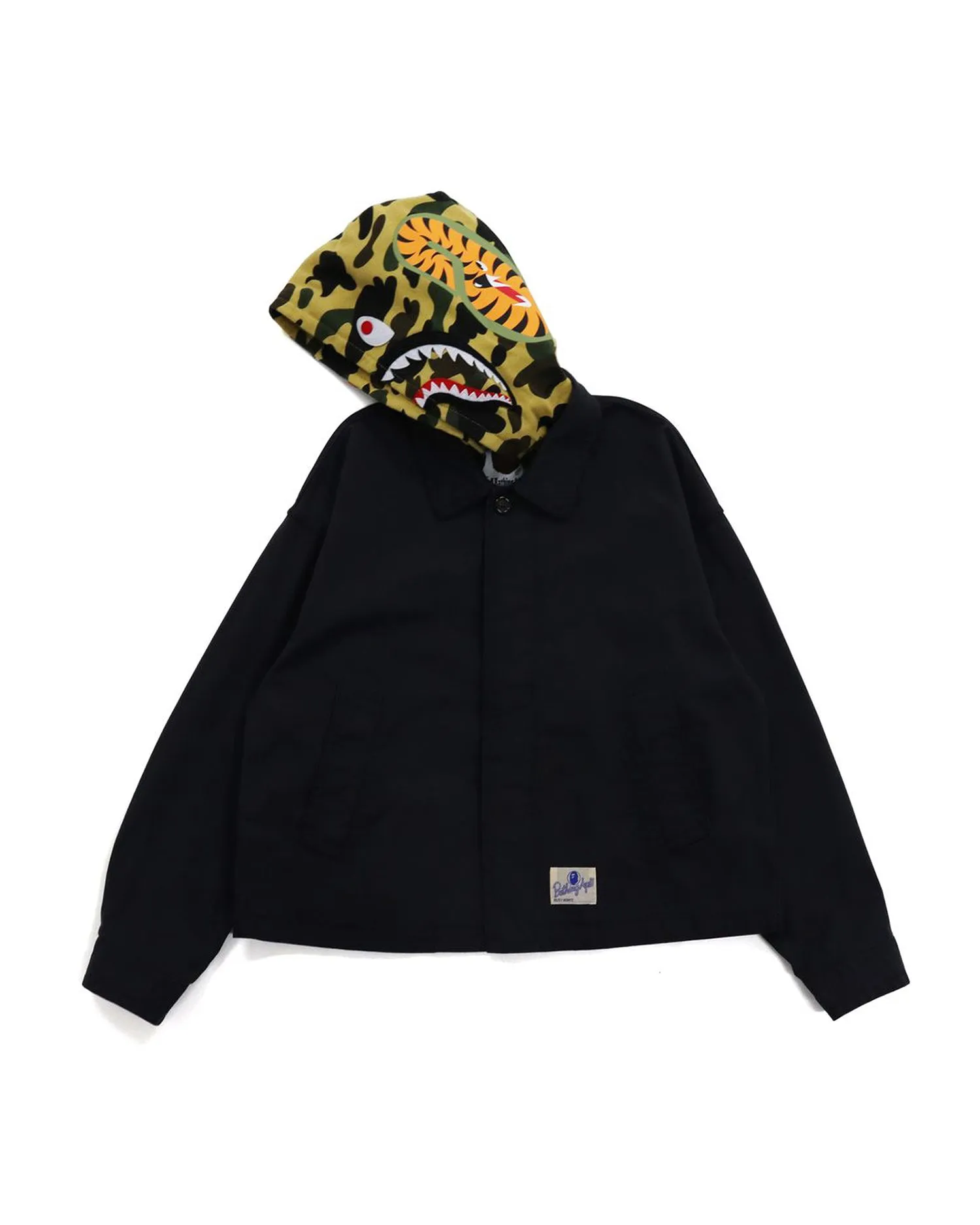 1st Camo Shark Hood Wide Jacket