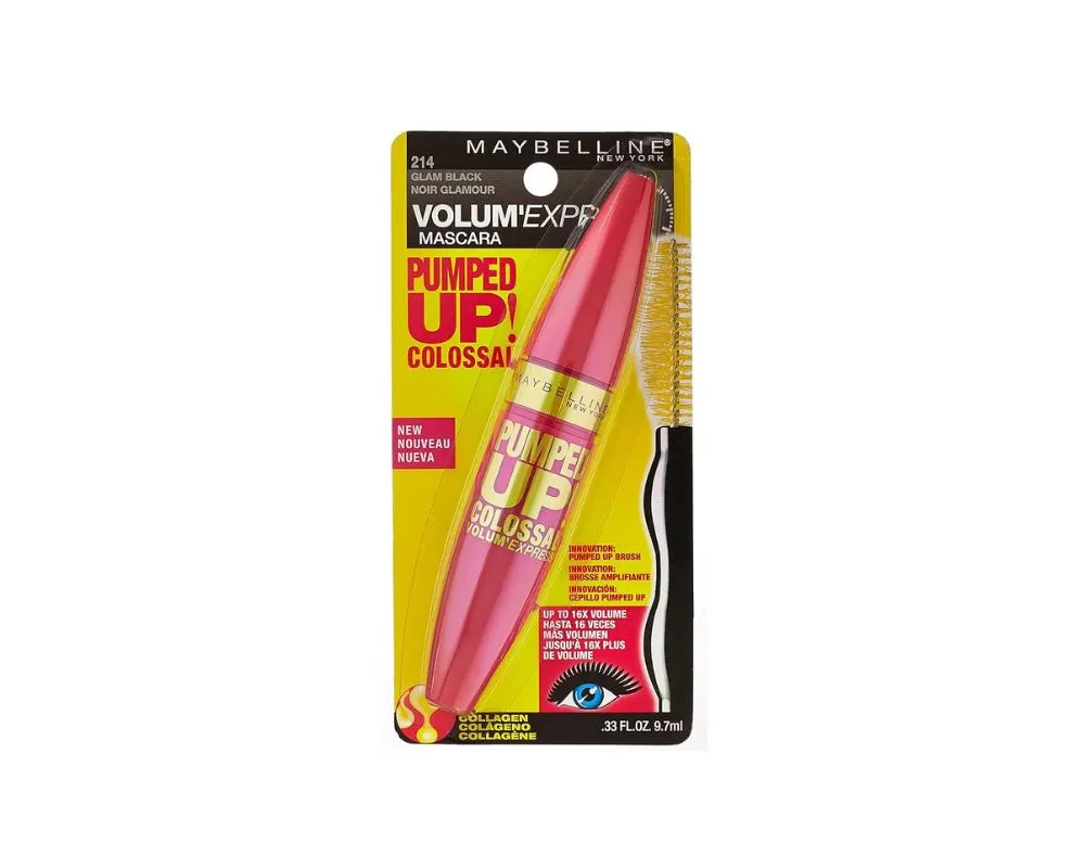 214 Pumped Up Colors Volume Mascara Maybelline: Dare to Shine