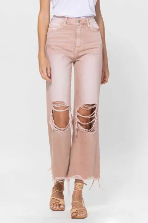 90's Vintage Crop Flare Jean - July Song {Vervet by Flying Monkey}