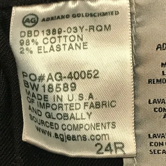 AG Adriano Goldschmied The Legging Ankle Jeans 24R