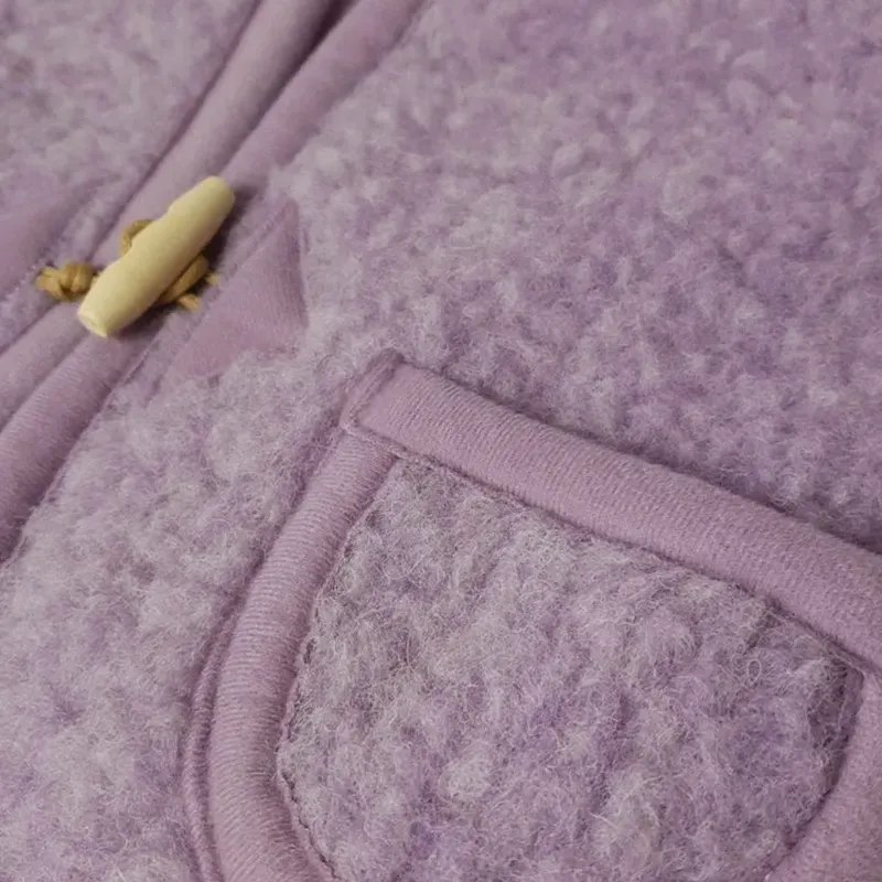 Alwero children's wool vest 'Alps' purple