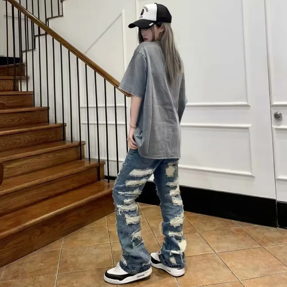 American Heavy Distressed Jeans