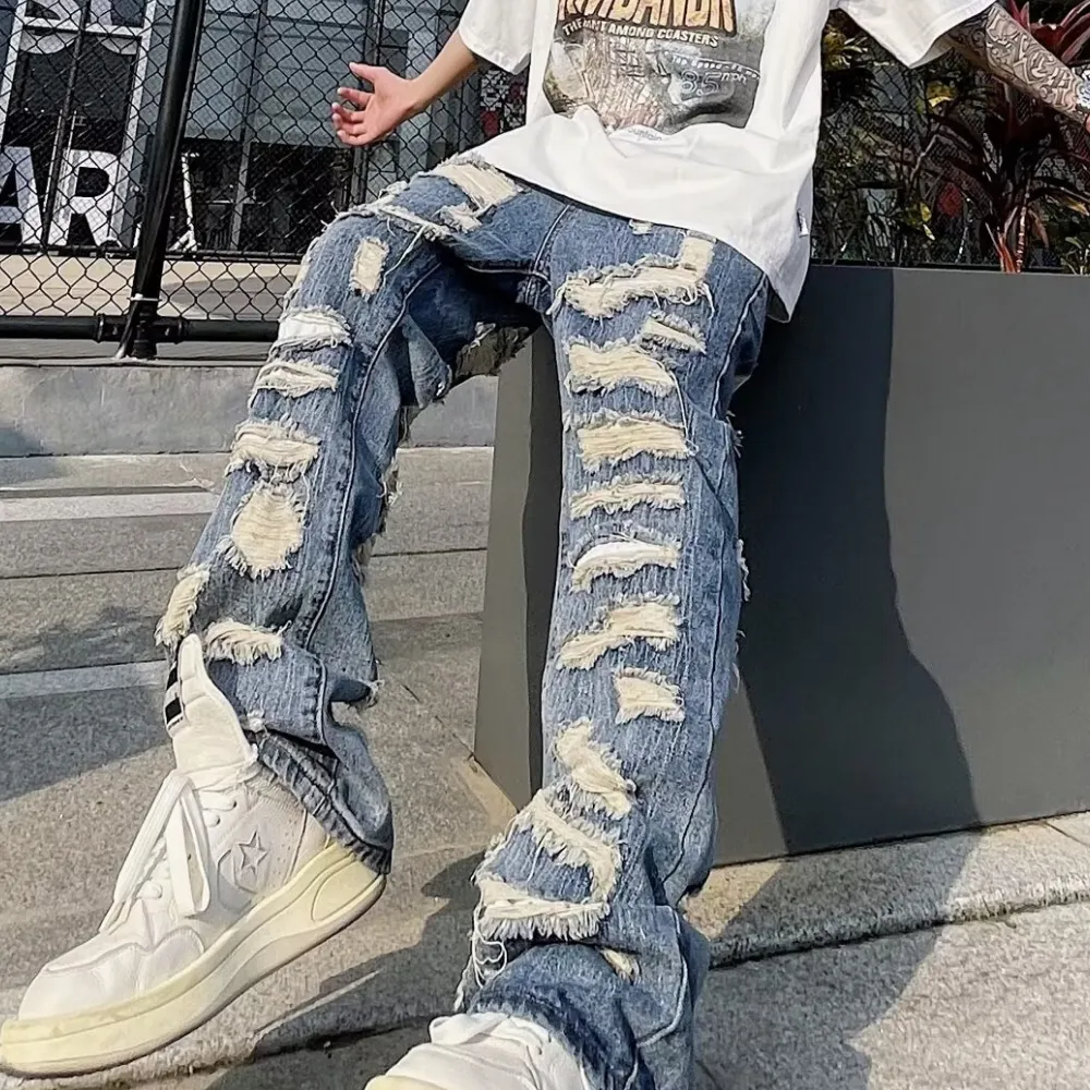 American Heavy Distressed Jeans