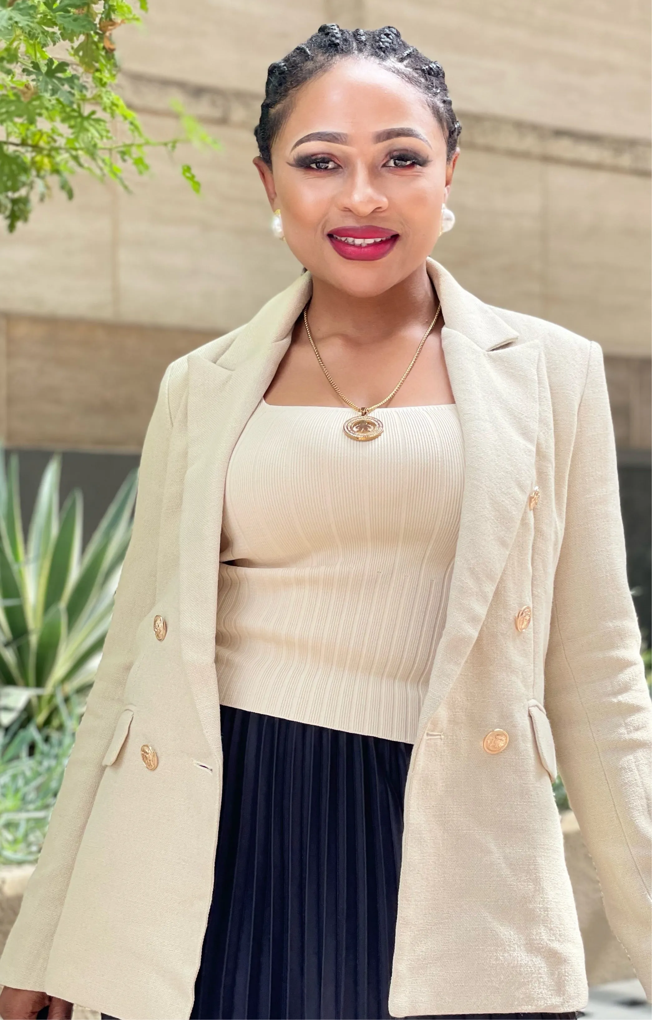 Anna Classic Long Sleeves Blazer