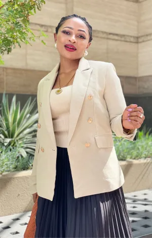 Anna Classic Long Sleeves Blazer