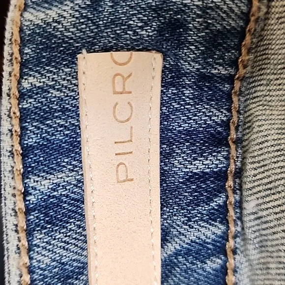 Anthroplogie Pilcro High Rise Vintage Straight Jeans NEW WITH TAGS