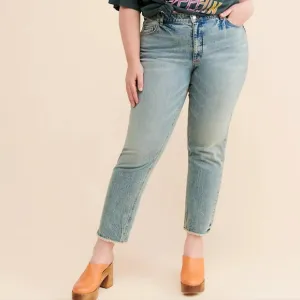 Anthroplogie Pilcro High Rise Vintage Straight Jeans NEW WITH TAGS