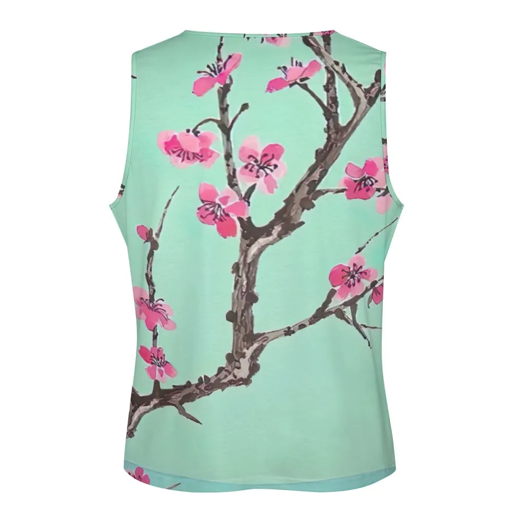 Arizona Green Tea Pattern Men's Full print vest