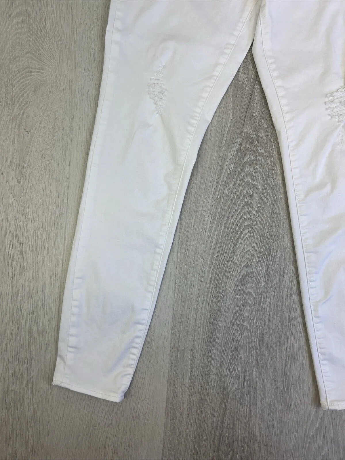 Articles of Society Womens White Stretch Skinny Jeans Size 30
