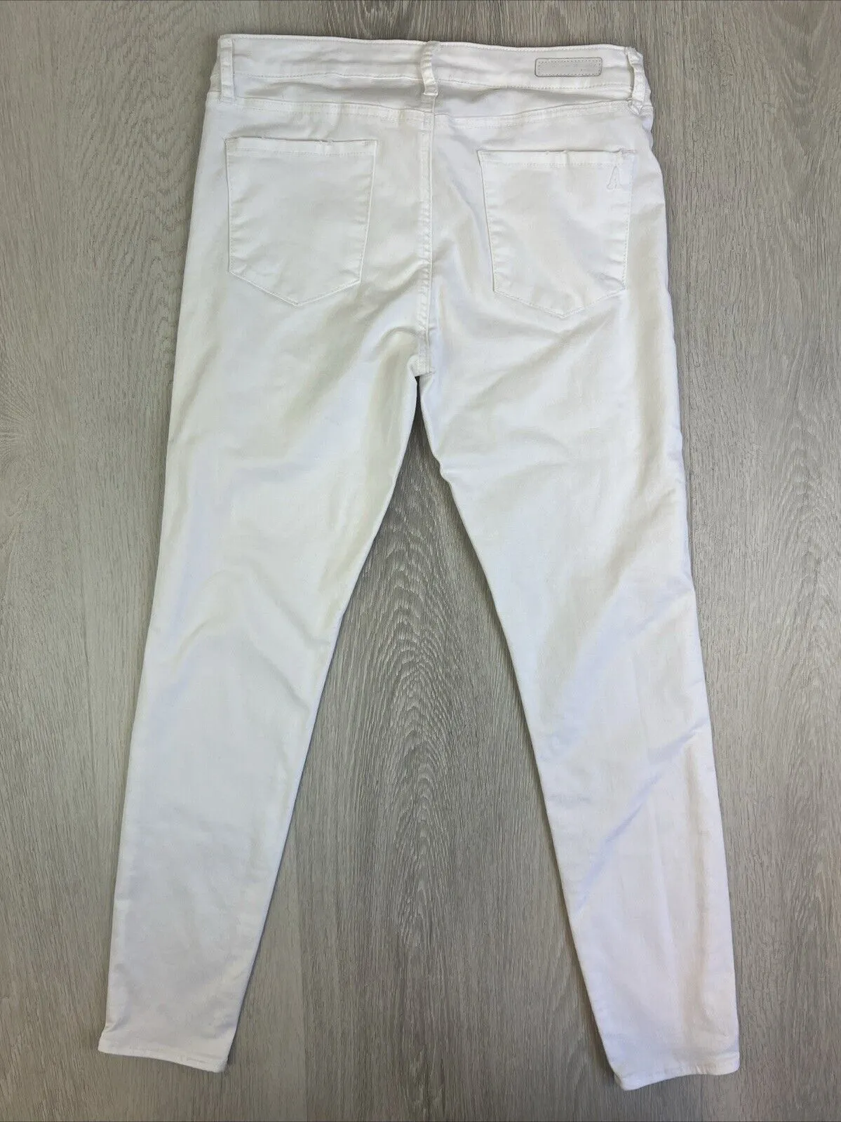 Articles of Society Womens White Stretch Skinny Jeans Size 30