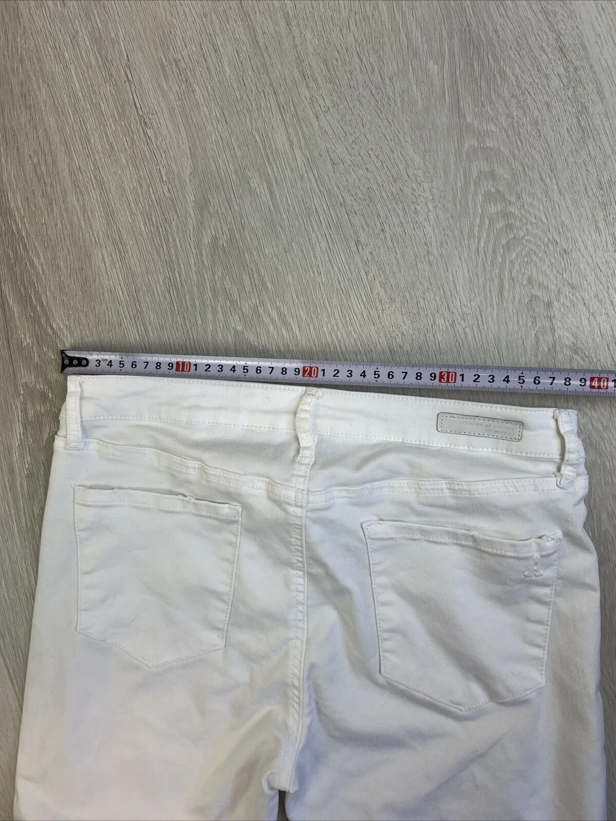 Articles of Society Womens White Stretch Skinny Jeans Size 30