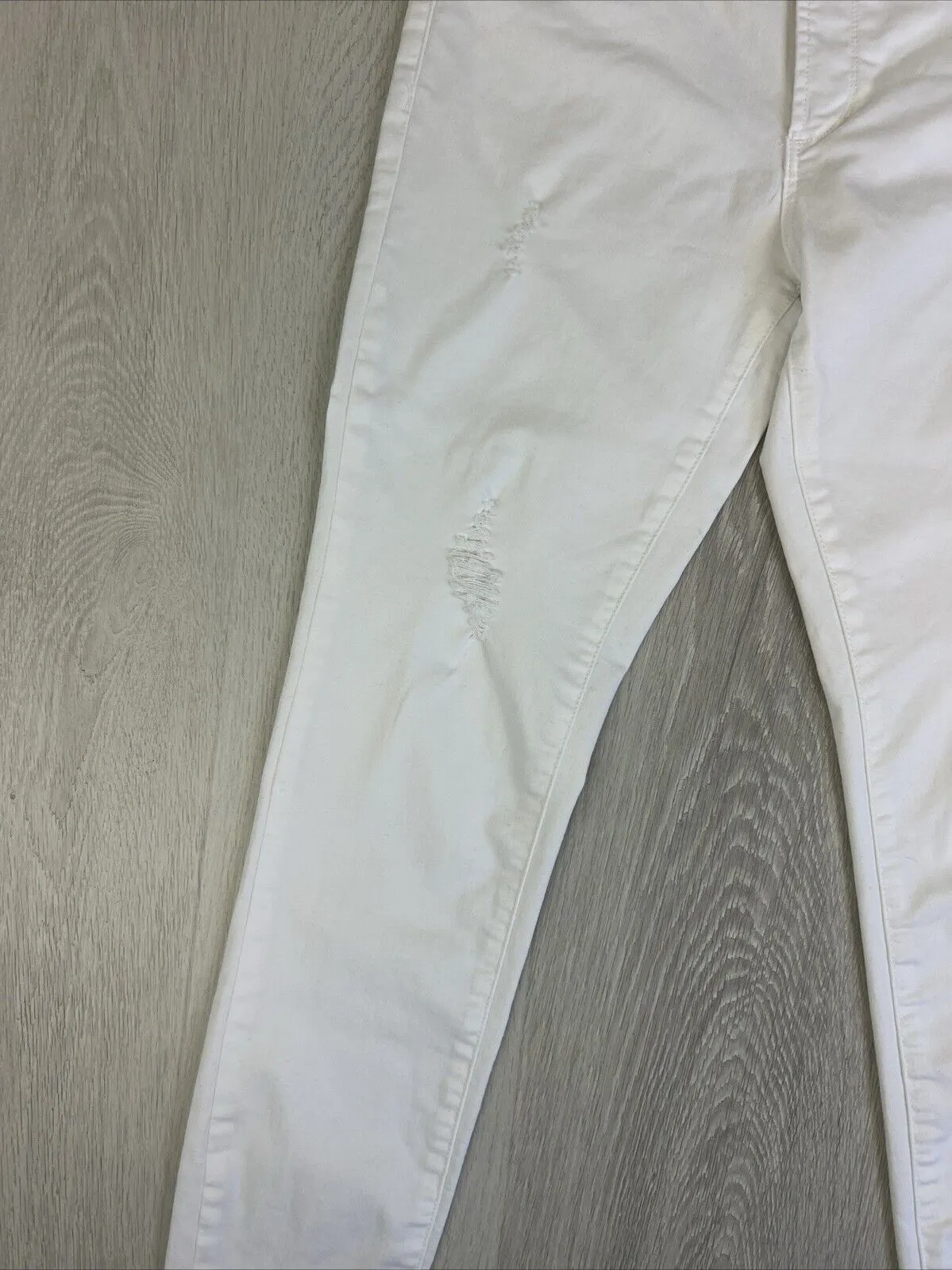 Articles of Society Womens White Stretch Skinny Jeans Size 30