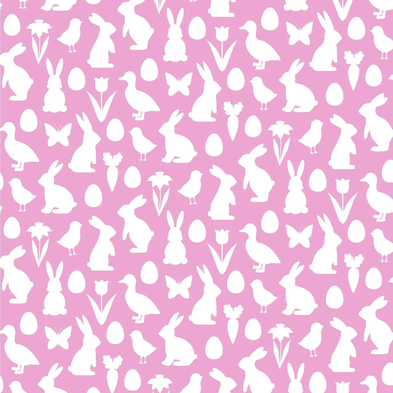 AVA GIRLS’ PAJAMA PANT SET - EASTER TIME PINK