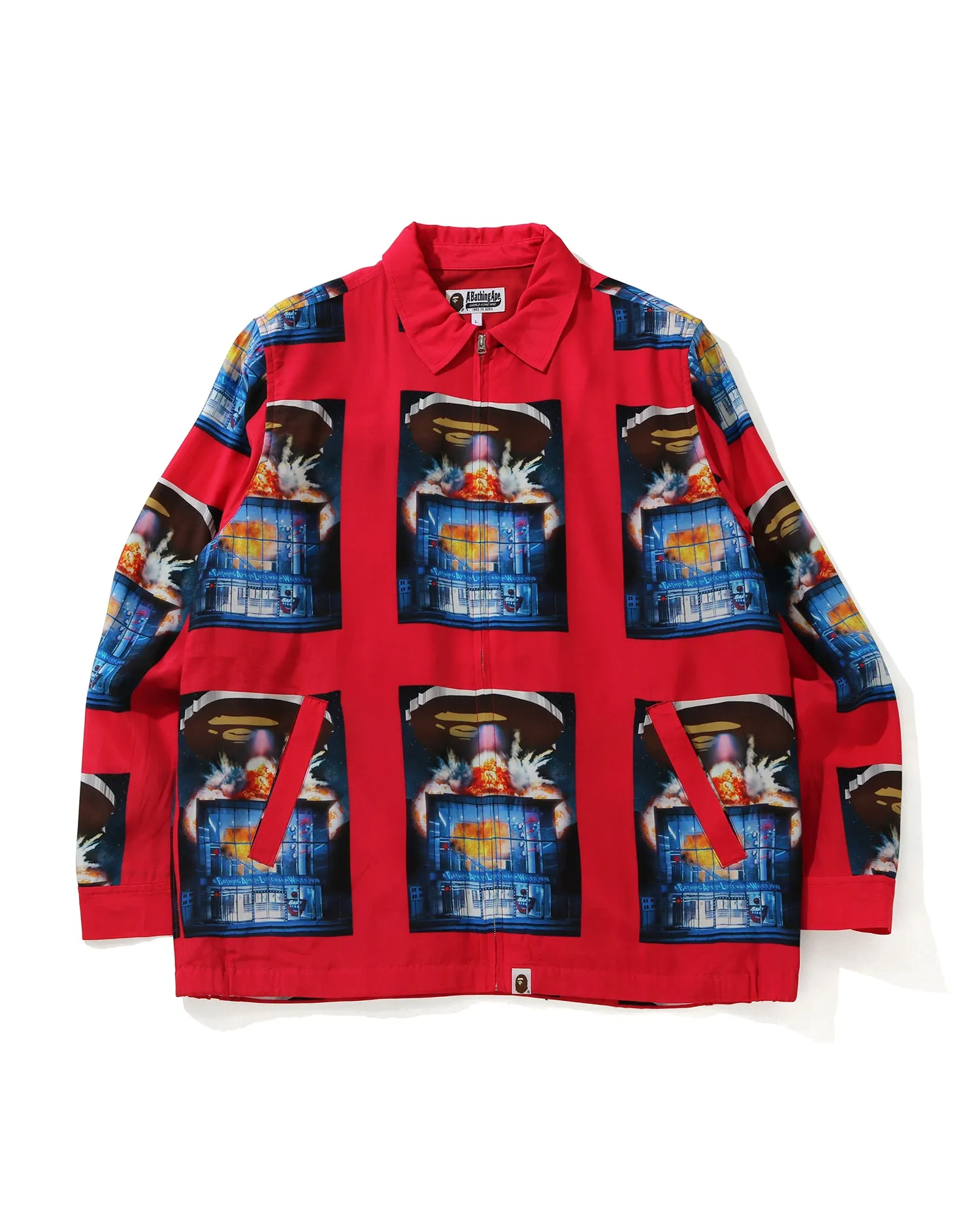 BAPE Invasion Rayon Jacket
