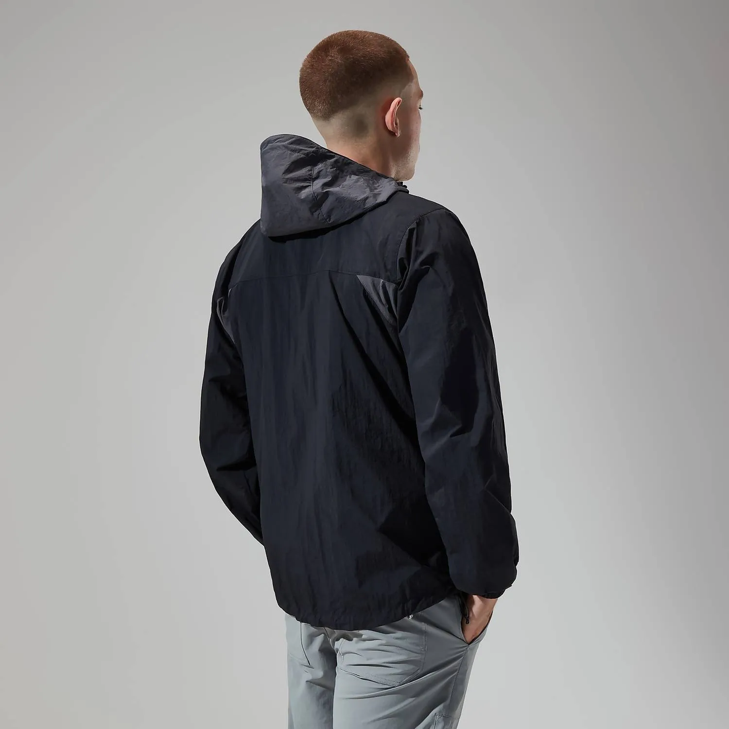 Berghaus Urb Windbreaker Jacket Black/Grey