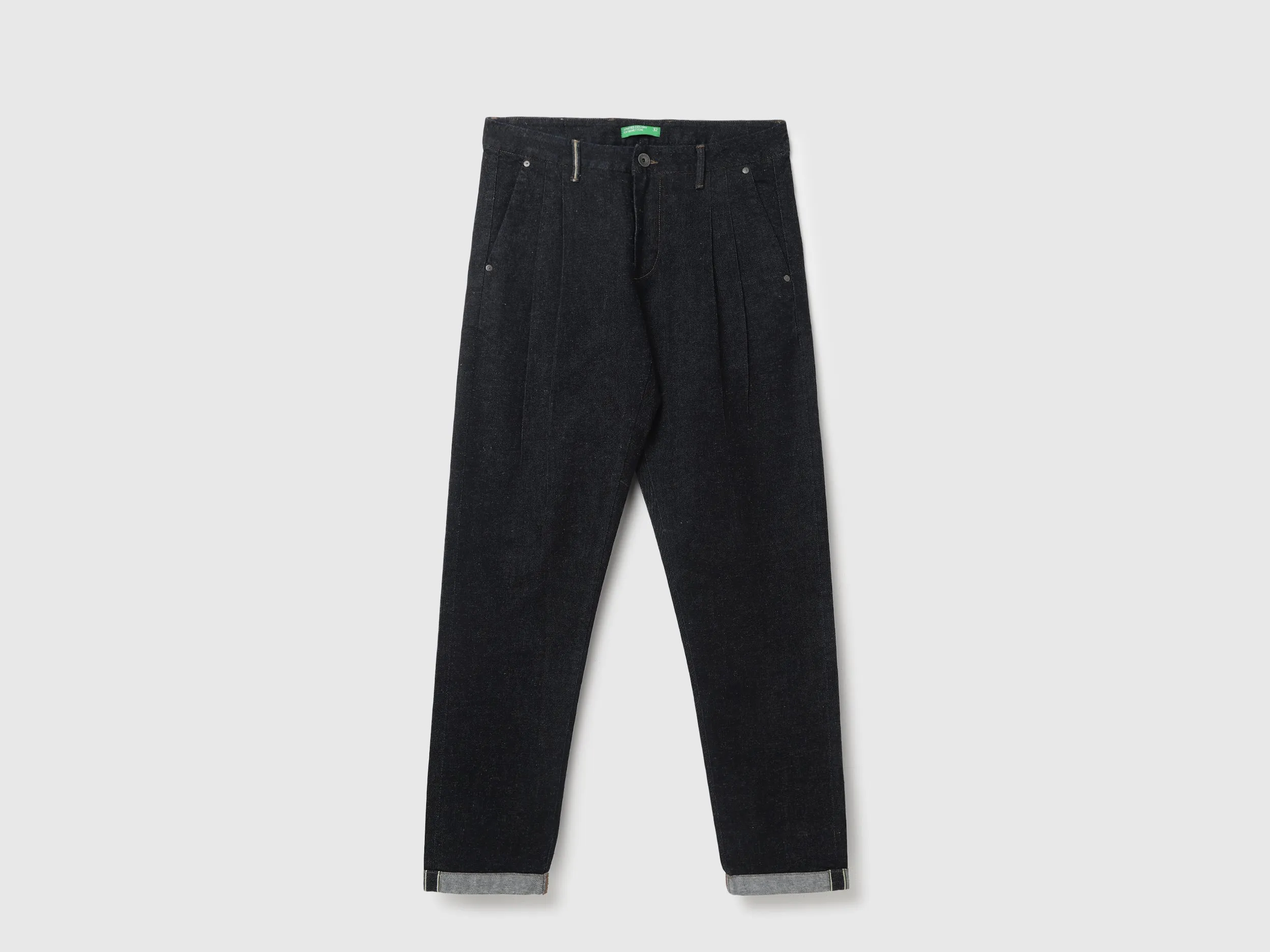 Black Relaxed Fit Men's Jeans