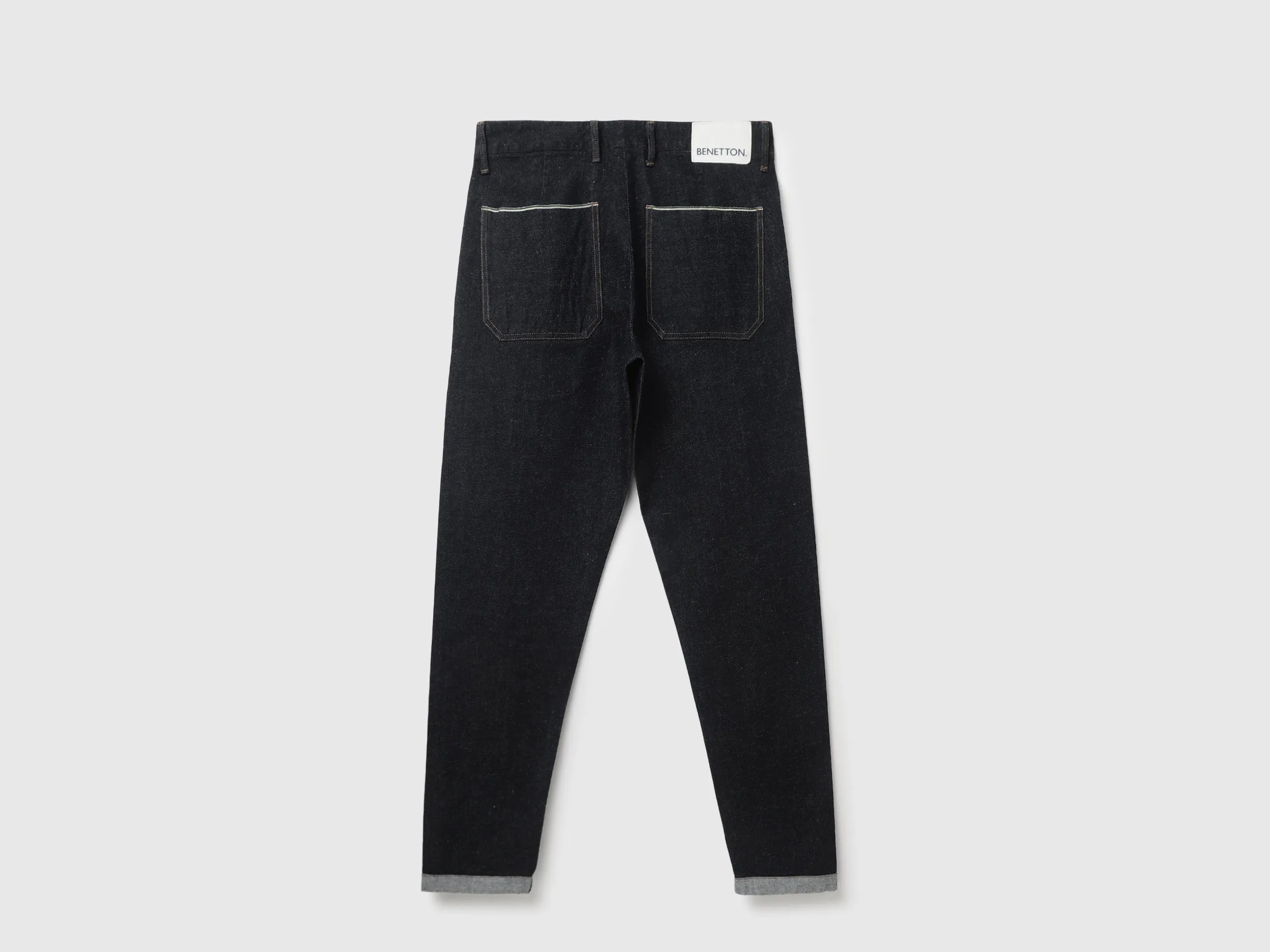 Black Relaxed Fit Men's Jeans