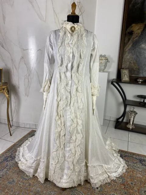 Boudoir Robe, America, ca. 1875