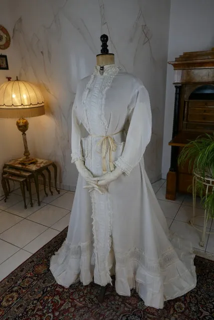 Boudoir Robe, America, ca. 1875