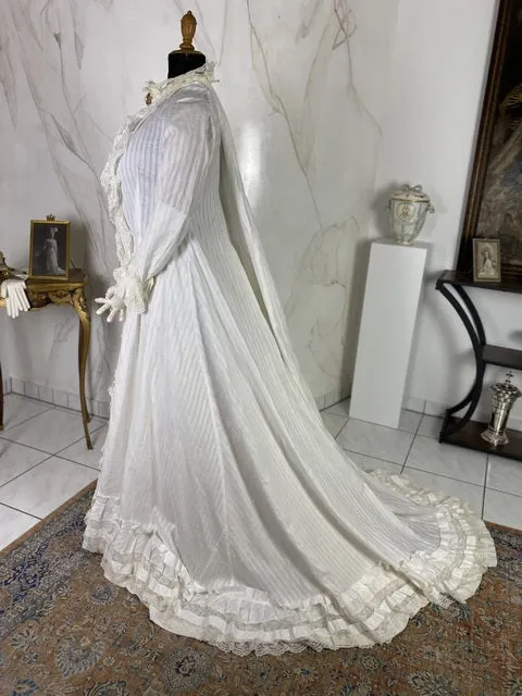 Boudoir Robe, America, ca. 1875