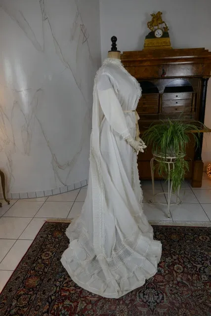 Boudoir Robe, America, ca. 1875