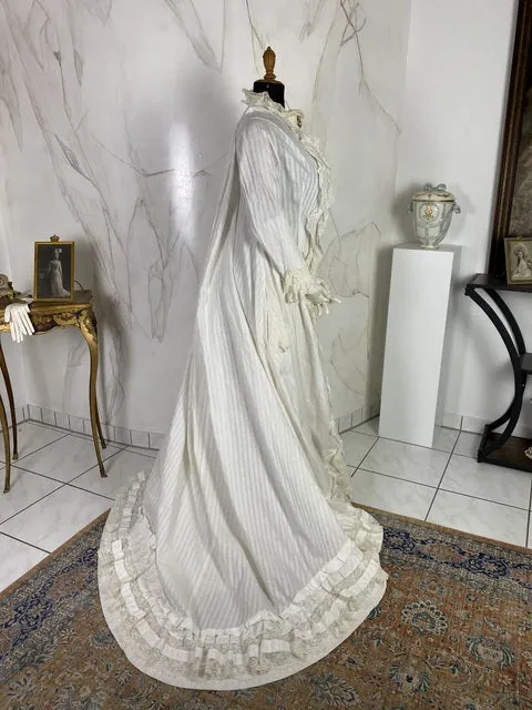 Boudoir Robe, America, ca. 1875