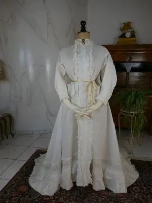 Boudoir Robe, America, ca. 1875