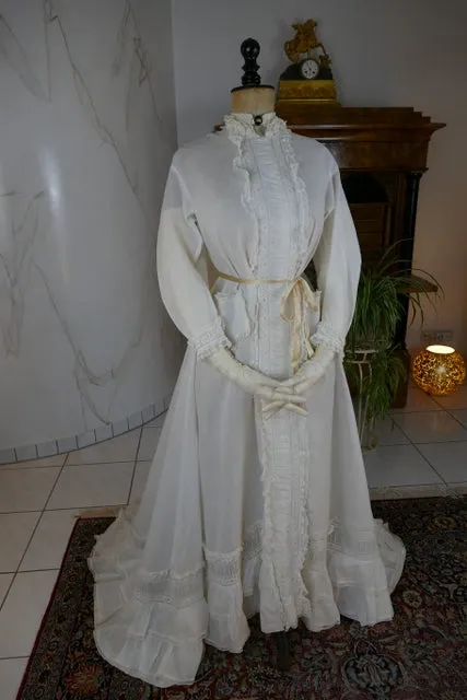 Boudoir Robe, America, ca. 1875