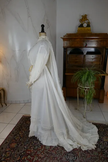 Boudoir Robe, America, ca. 1875