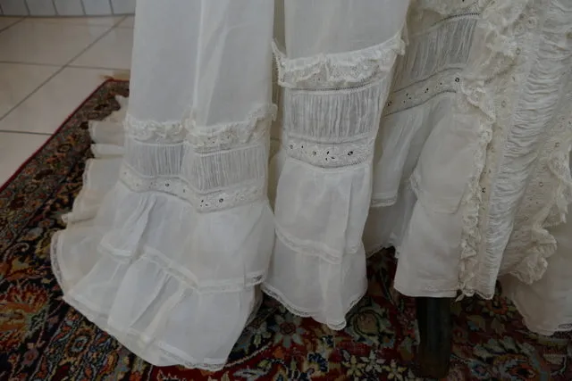 Boudoir Robe, America, ca. 1875