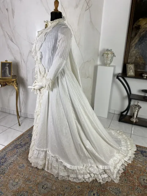 Boudoir Robe, America, ca. 1875
