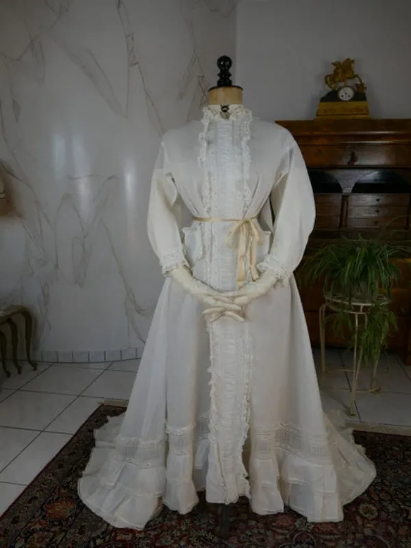 Boudoir Robe, America, ca. 1875
