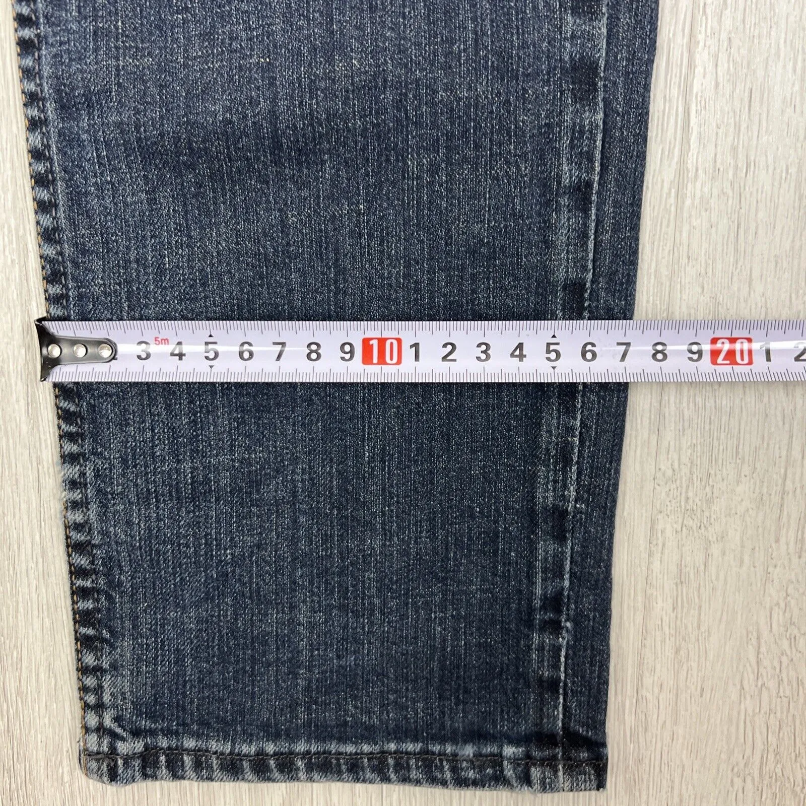 Bowen London UK Mens Dark Wash Slim Denim Jeans 30