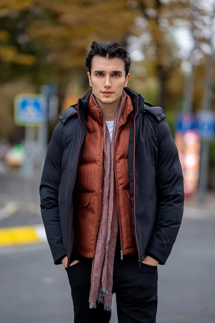 Brabion Men's Black Waterproof Jacket