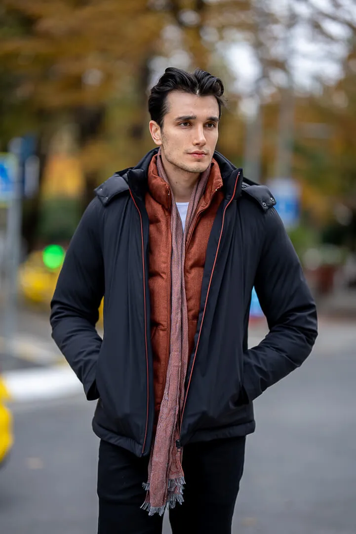 Brabion Men's Black Waterproof Jacket