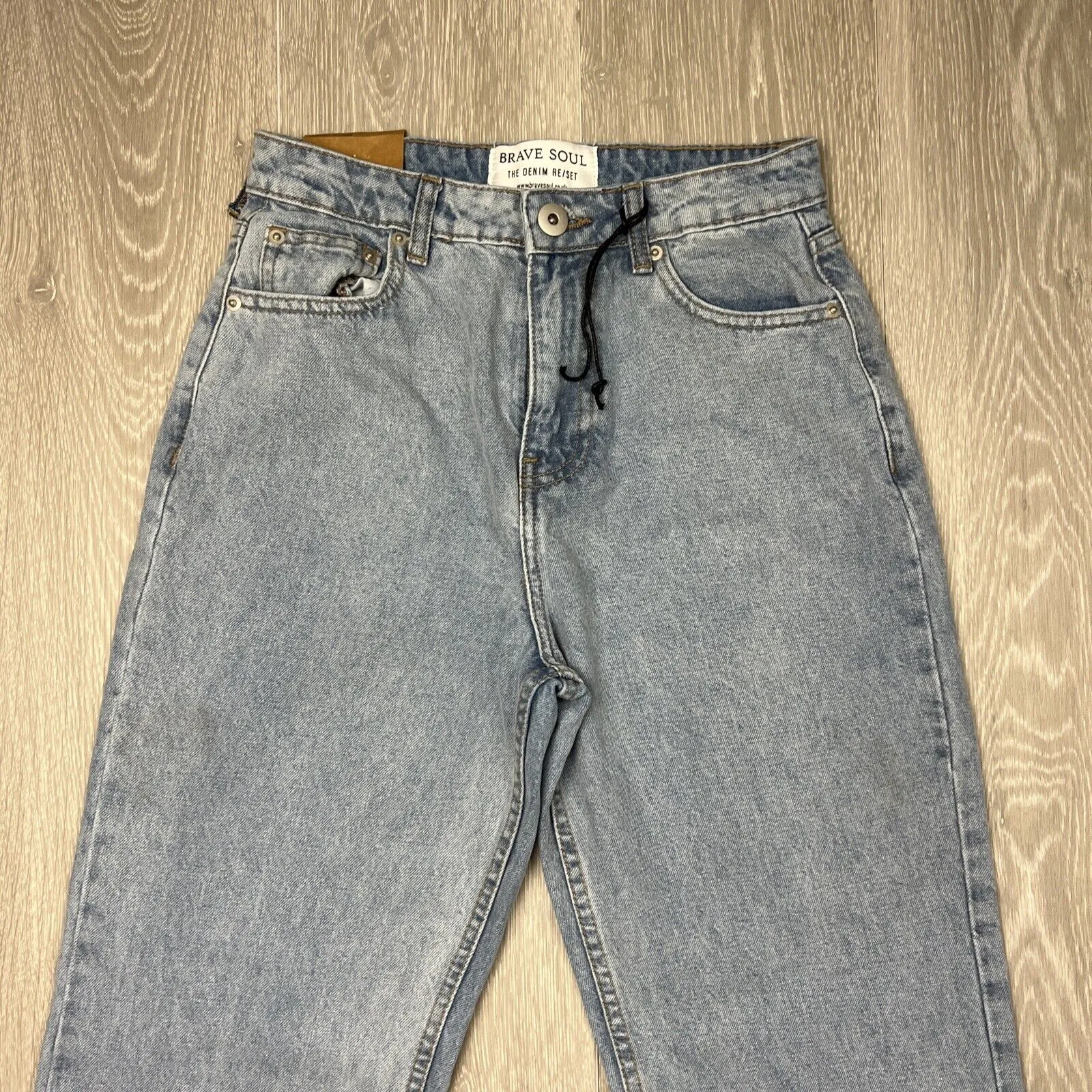 Brave Soul Viola Womens Denim Straight Jeans Size 10 (New)