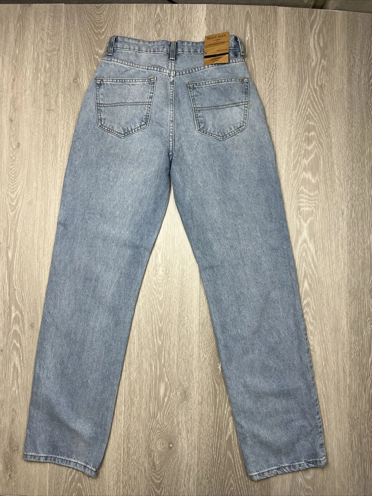 Brave Soul Viola Womens Denim Straight Jeans Size 10 (New)