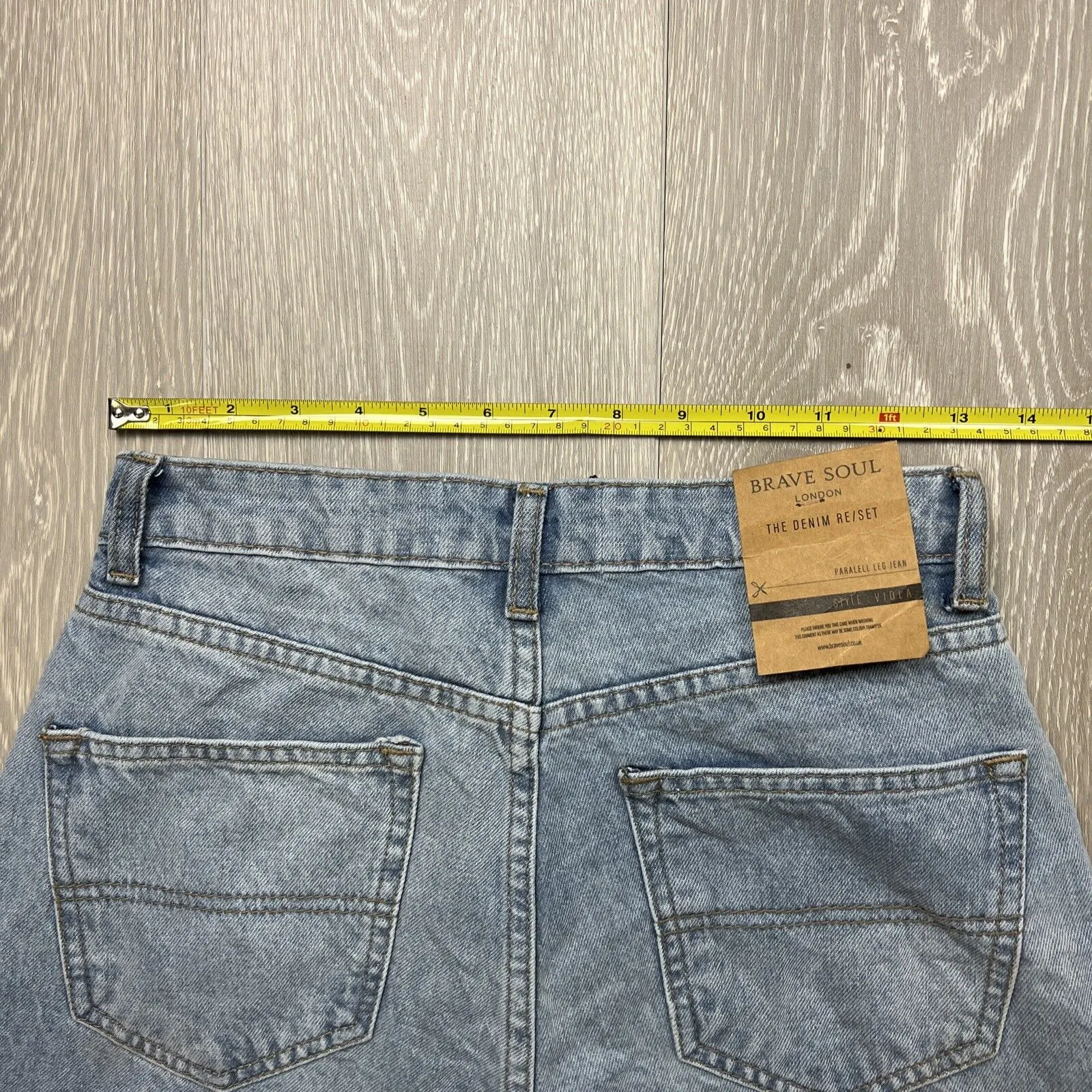 Brave Soul Viola Womens Denim Straight Jeans Size 10 (New)