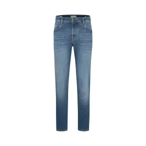 Bugatti Men's Jeans In a Distressed Look in Blue