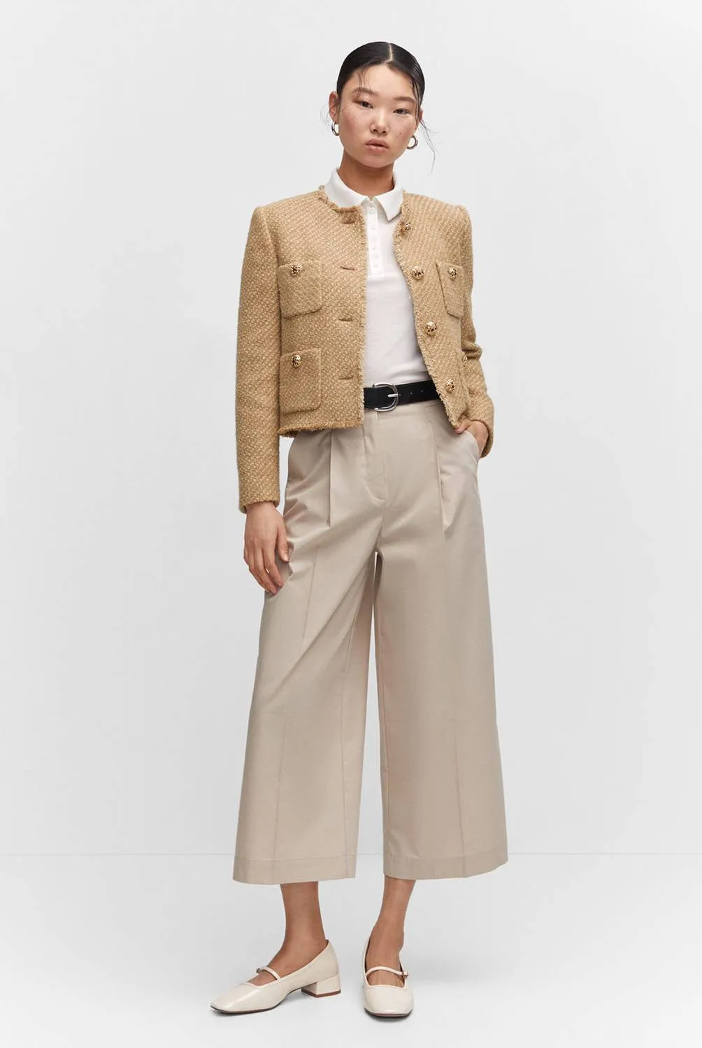 Camille – Chic Women's Short Tweed Jacket