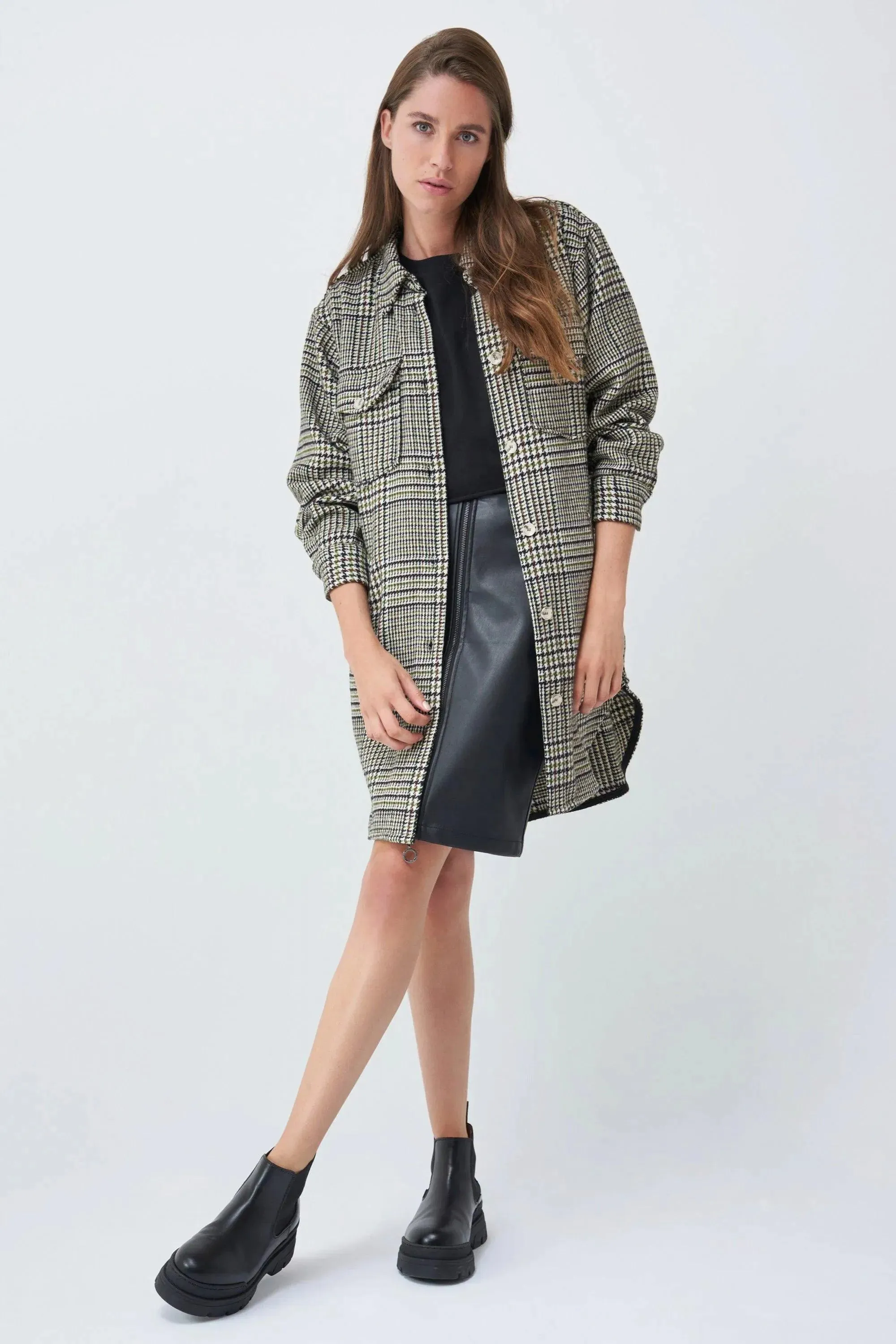 Camisa Oversize de Paño