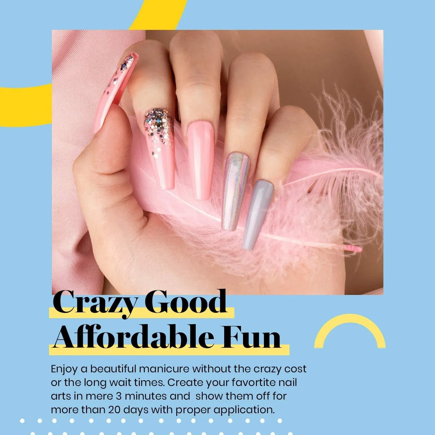 Candlelit Dinner Starter Kit: Nail Art Gels, Tools & Care Essentials