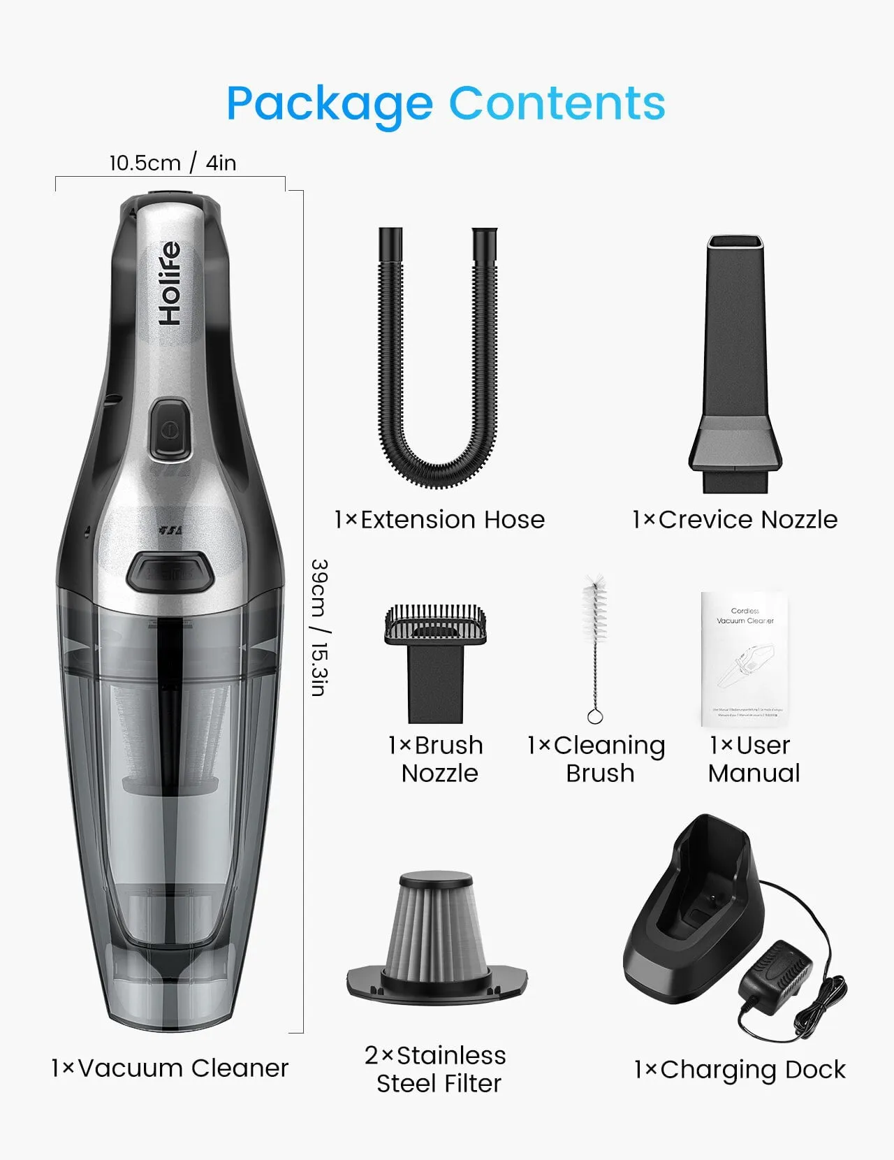 Car Auto Home Vacuum Cleaner Cordless Handheld Portable Lightweight Hand Vac New