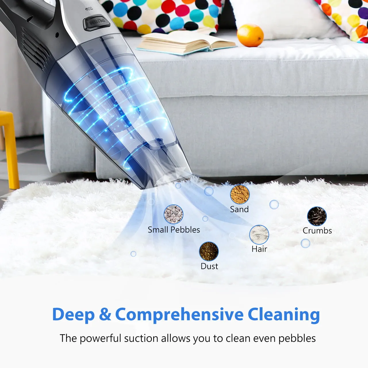 Car Auto Home Vacuum Cleaner Cordless Handheld Portable Lightweight Hand Vac New
