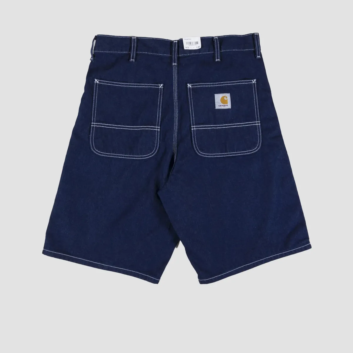 Carhartt WIP Simple Denim Shorts Blue One Wash