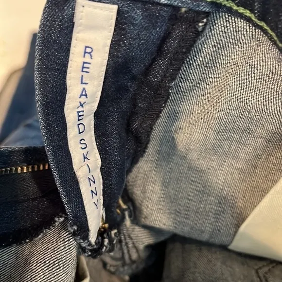 Cartel Blue jeans. Relaxed skinny. Size 0