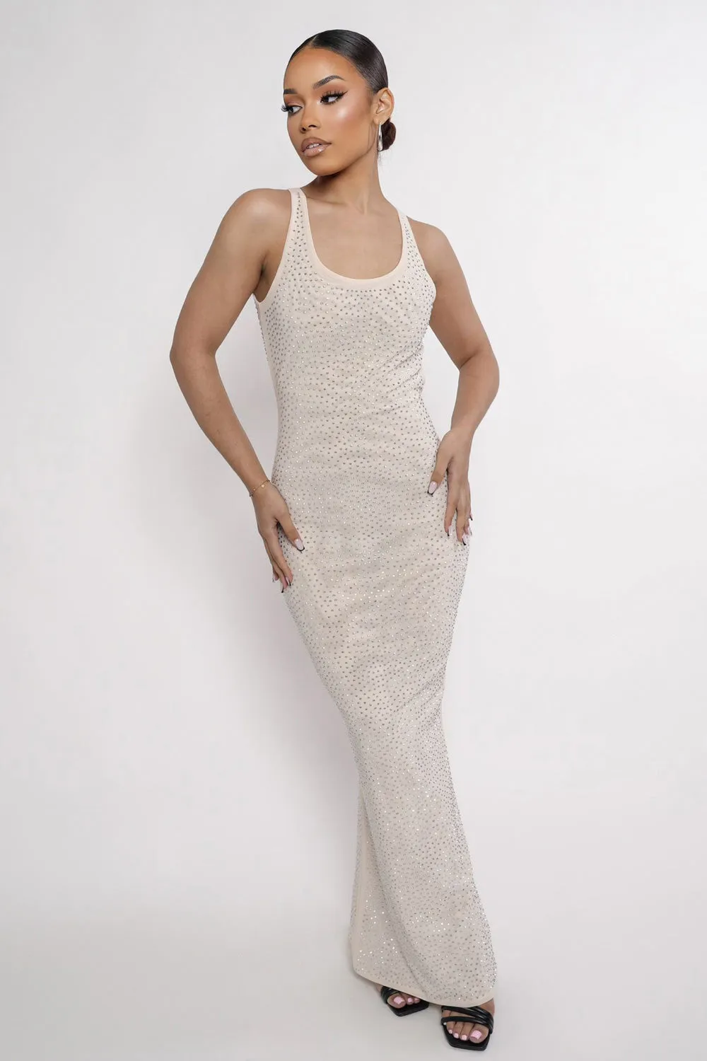 CELESTE - Shimmering long dress