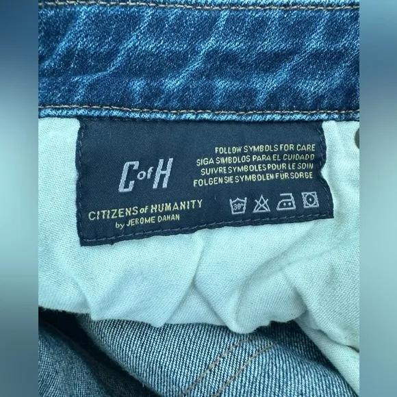Citizens of Humanity blue jeans, women’s size 26